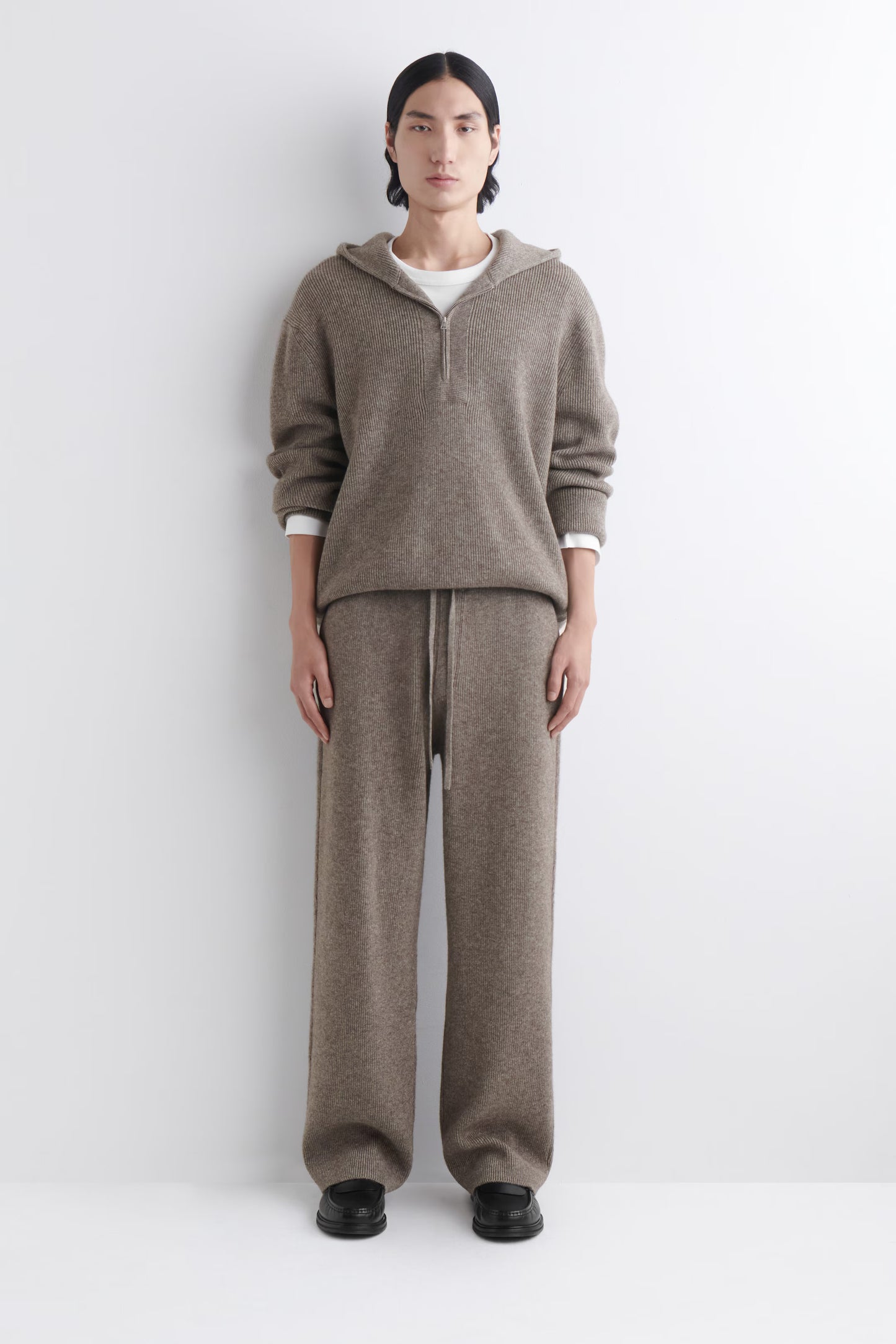 MERINO-YAK ZIP-UP HOODIE