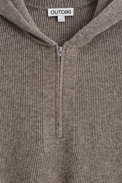 MERINO-YAK ZIP-UP HOODIE