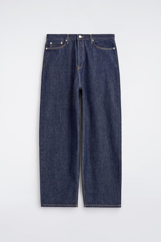 RELAXED-FIT BARREL-LEG JEANS
