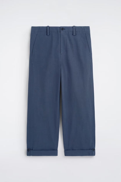 RELAXED FIT CUFFED PANTS