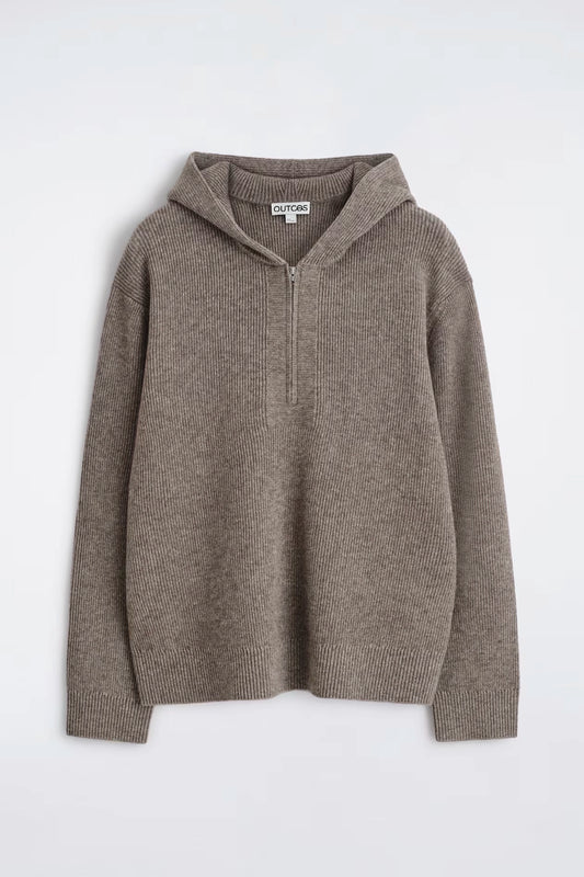 MERINO-YAK ZIP-UP HOODIE