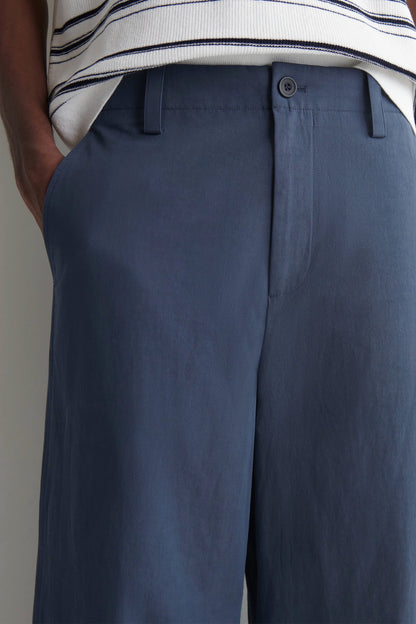 RELAXED FIT CUFFED PANTS